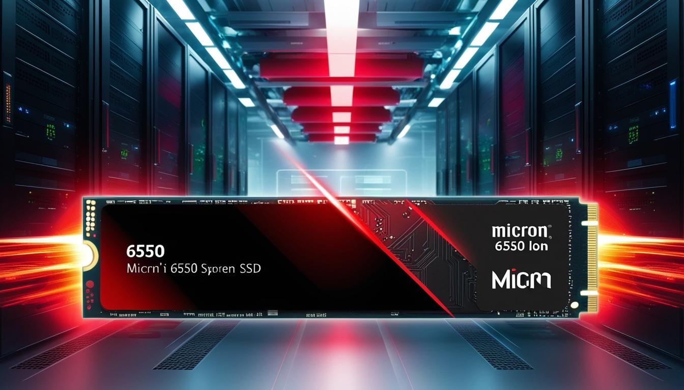 Micron unveils world's fastest 60TB SSD for data centres