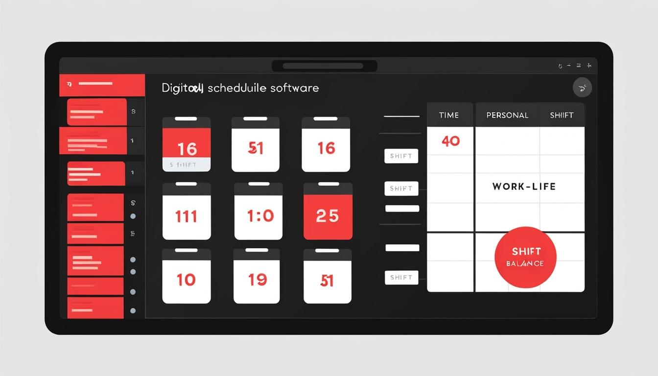 Scheduling software as a key to work-life balance