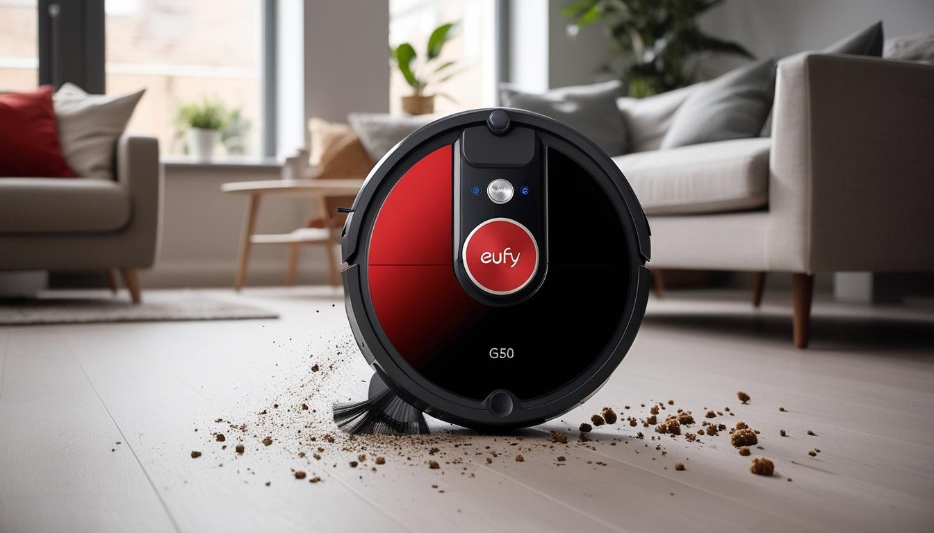 The eufy G50 robot vacuum cleaner: an efficient cleaning solution for pet owners