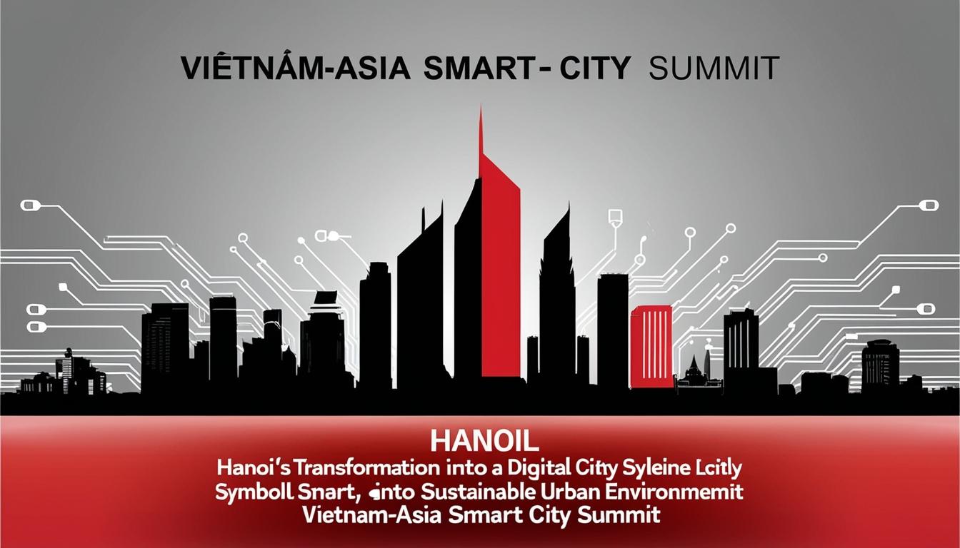 Vietnam-Asia Smart City Summit 2024 to focus on sustainable urban development
