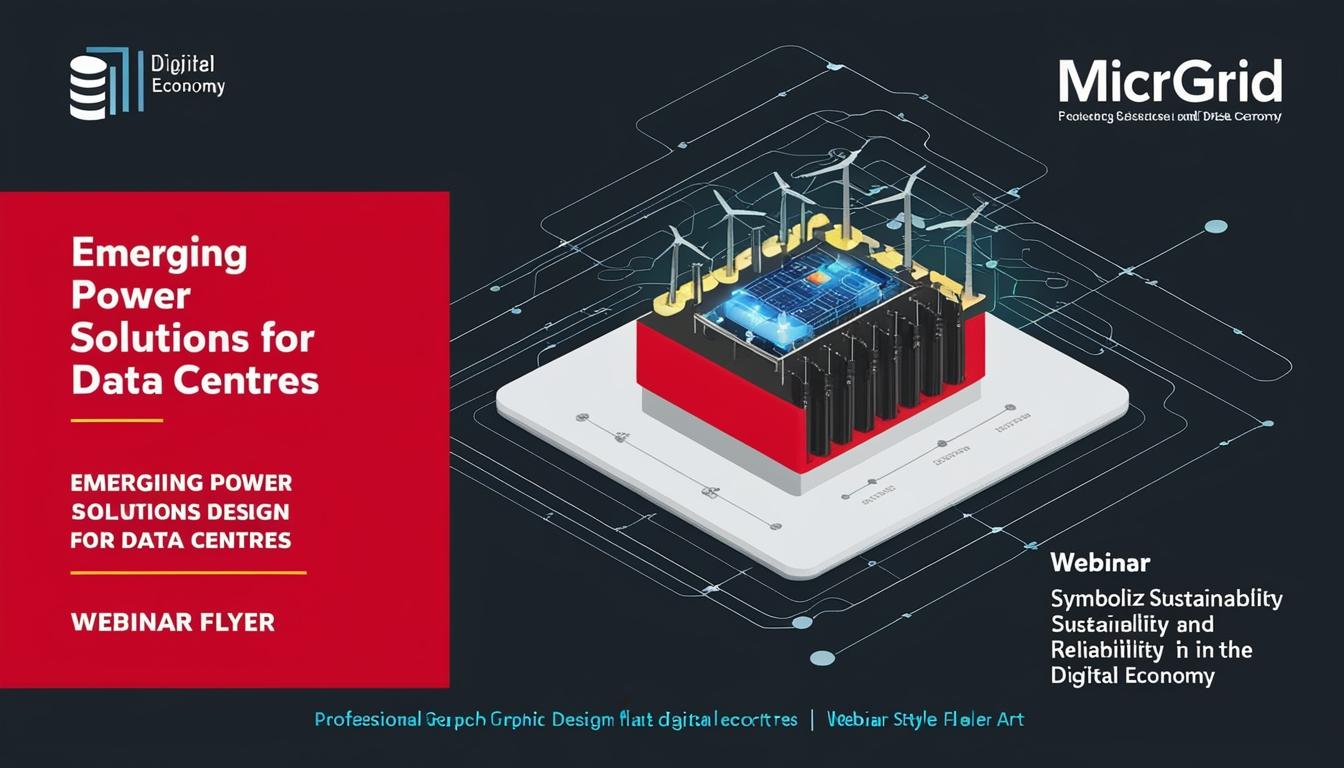 Webinar to address power solutions for data centres