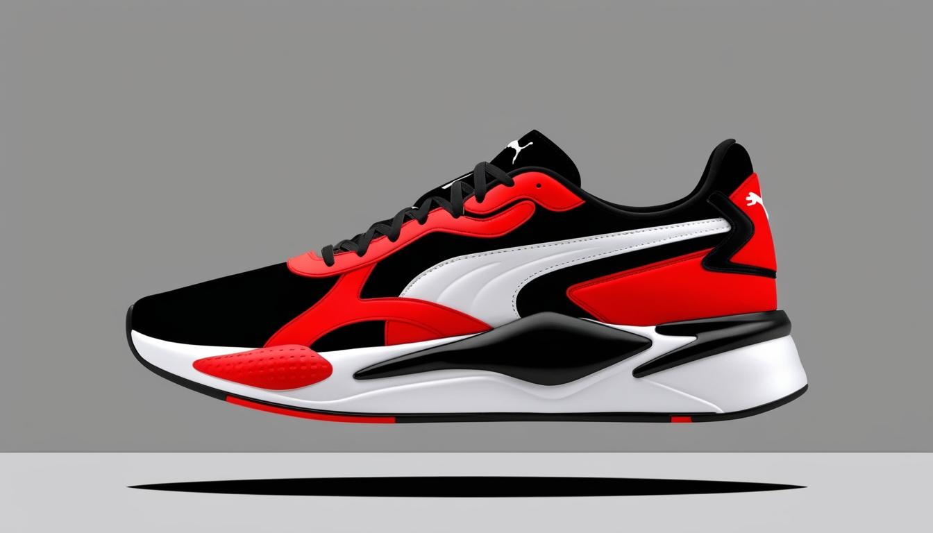 Puma introduces the Inverse sneaker, blending AI with design heritage