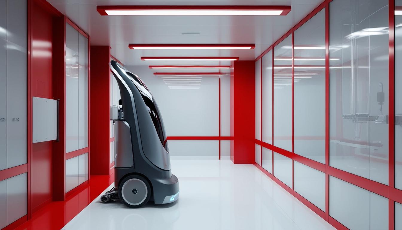 AI-powered robots transform clean room maintenance