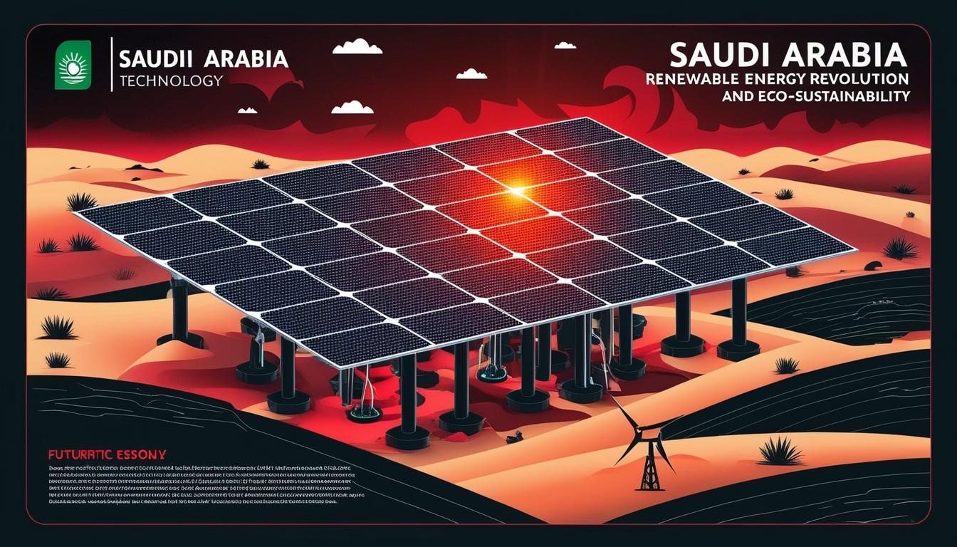 Saudi Arabia aims to lead in renewable energy and desertification control