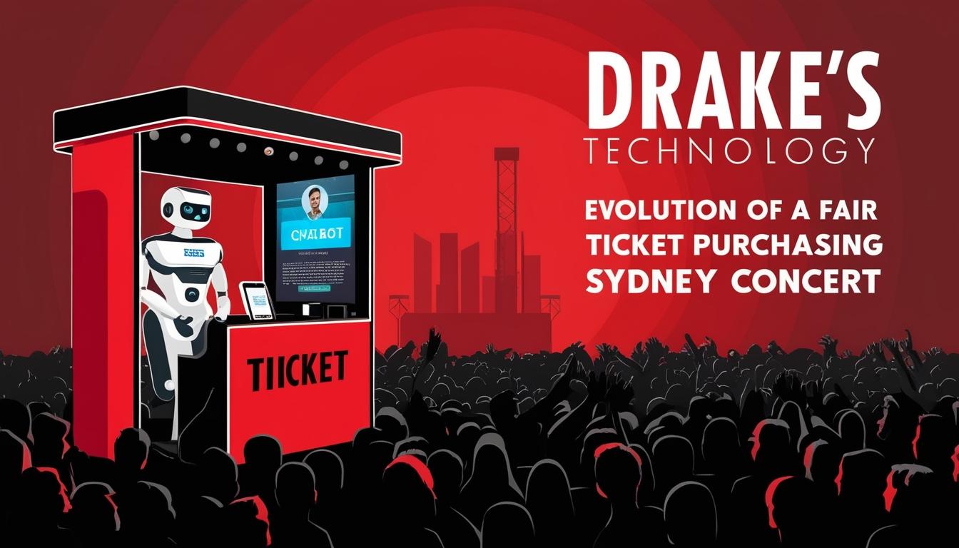AI revolutionises concert ticketing as fans prepare for Drake's Sydney show