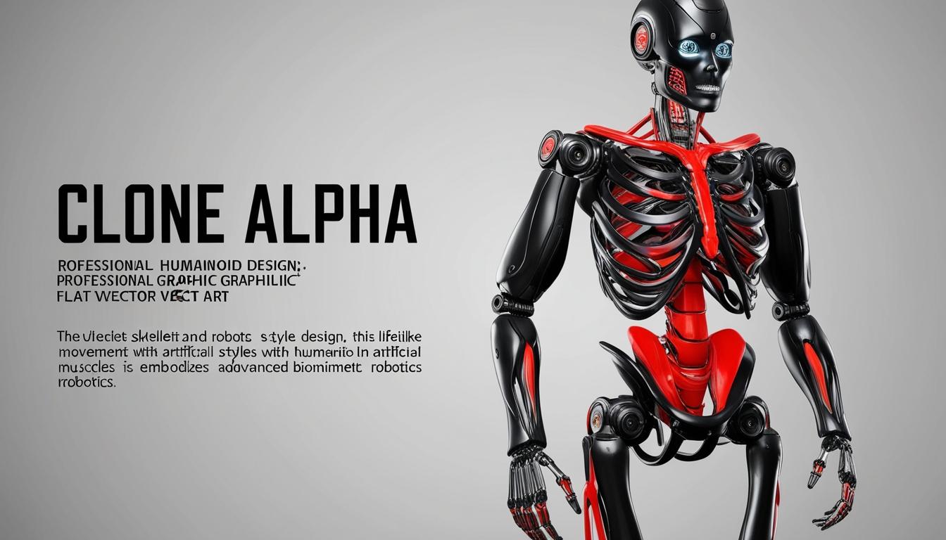 Clone Robotics unveils first full-scale humanoid robot Clone Alpha