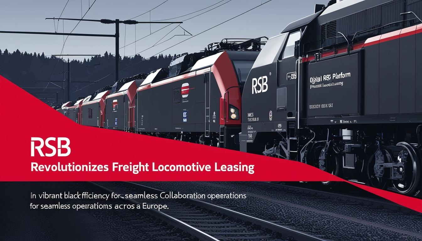 New digital tool launched to improve freight locomotive leasing in Europe