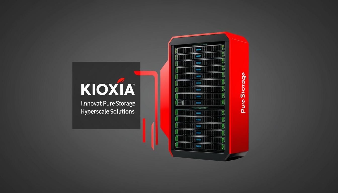 Pure Storage and Kioxia join forces to revolutionise hyperscale data storage