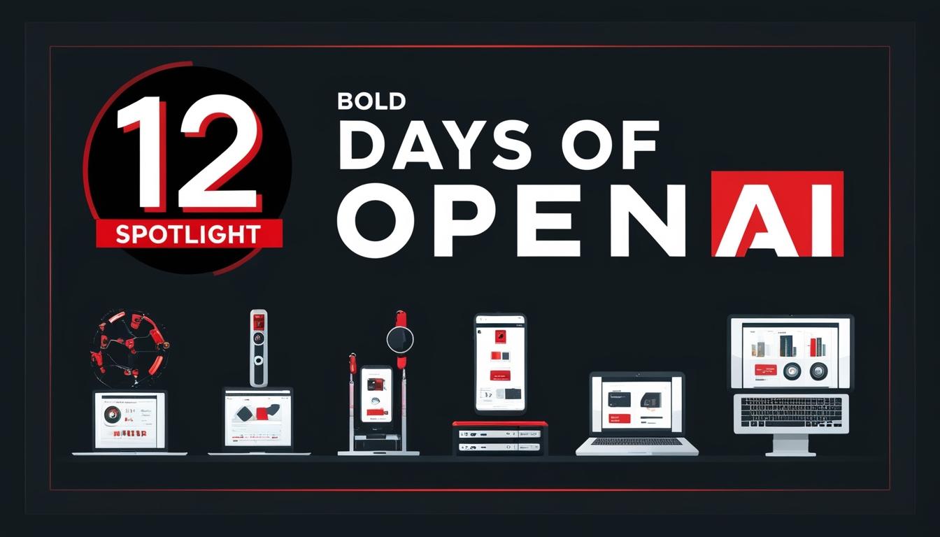 OpenAI announces new features and product updates during '12 Days of OpenAI' event