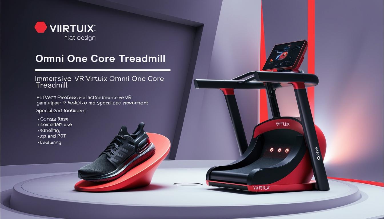 Virtuix Omni One Core treadmill enhances virtual reality immersion