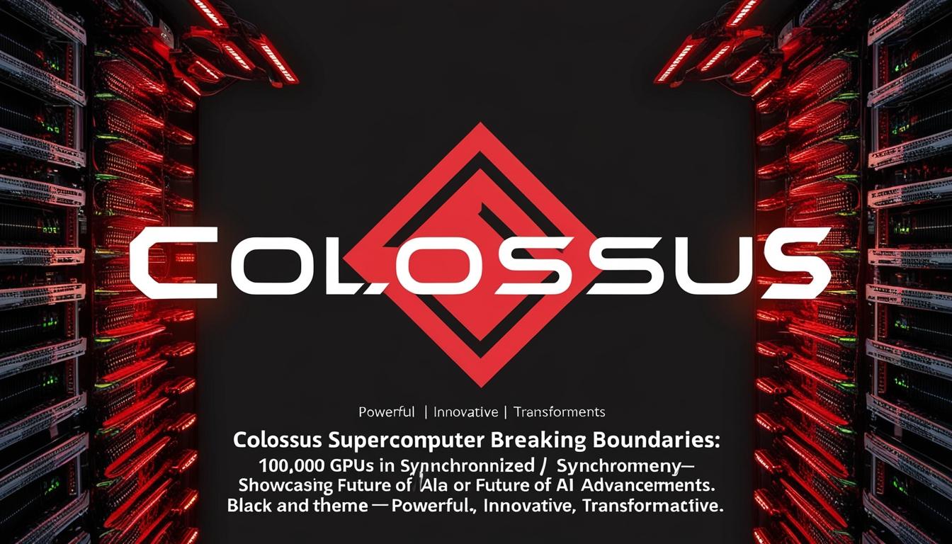 Elon Musk unveils Colossus: a groundbreaking supercomputer for AI