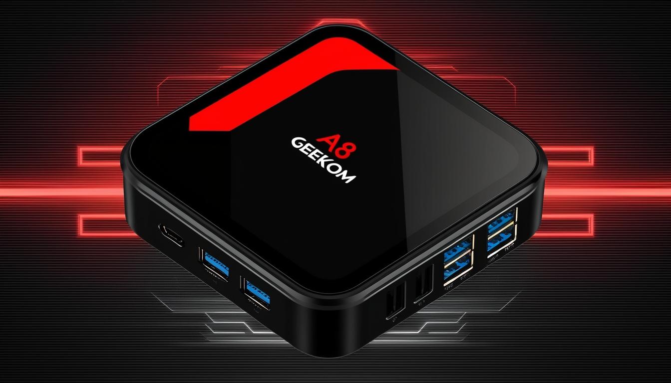Geekom launches compact A8 Mini AI PC with powerful features