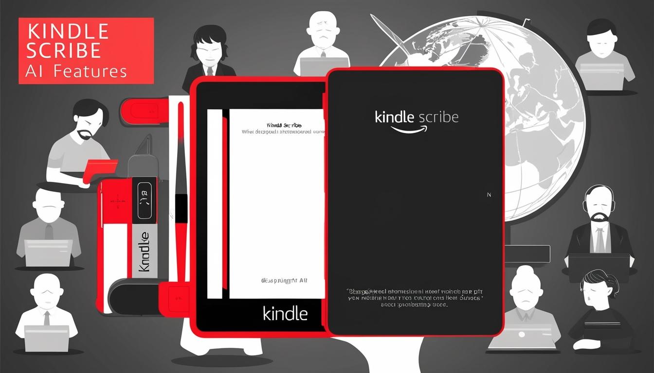 Amazon Kindle Scribe 2024 model faces international AI feature limitations