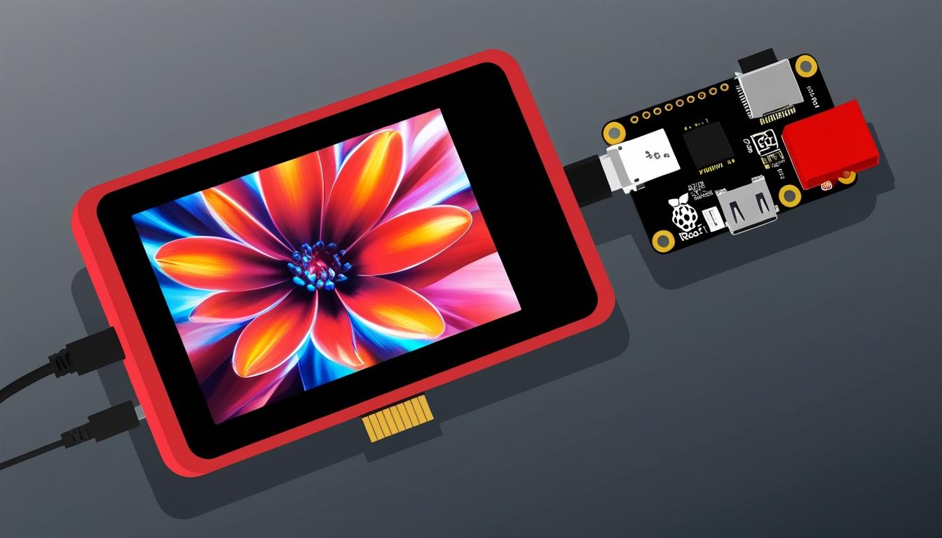 Raspberry Pi project showcases innovative colour e-ink display