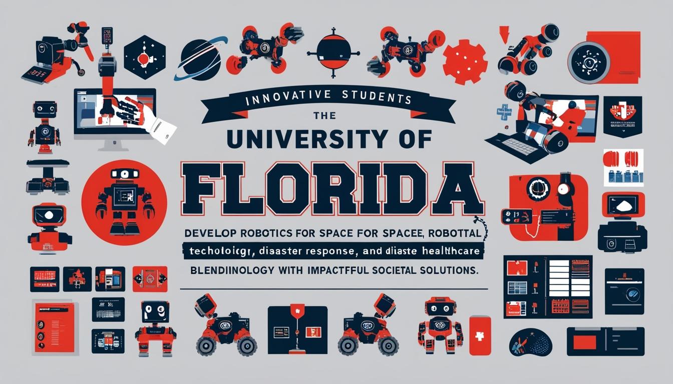 University of Florida students drive robotics advancements for critical challenges