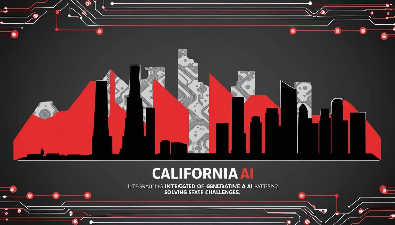 California advances AI initiatives to tackle state challenges