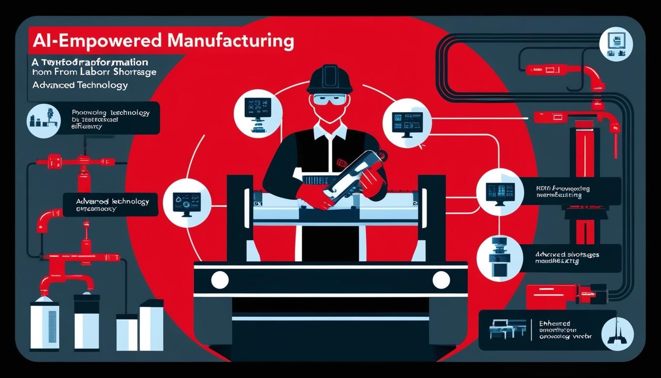 Manufacturing sector embraces AI to tackle skills shortages