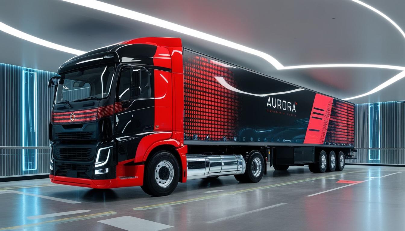 Aurora opens new autonomous trucking facility at Montana State University