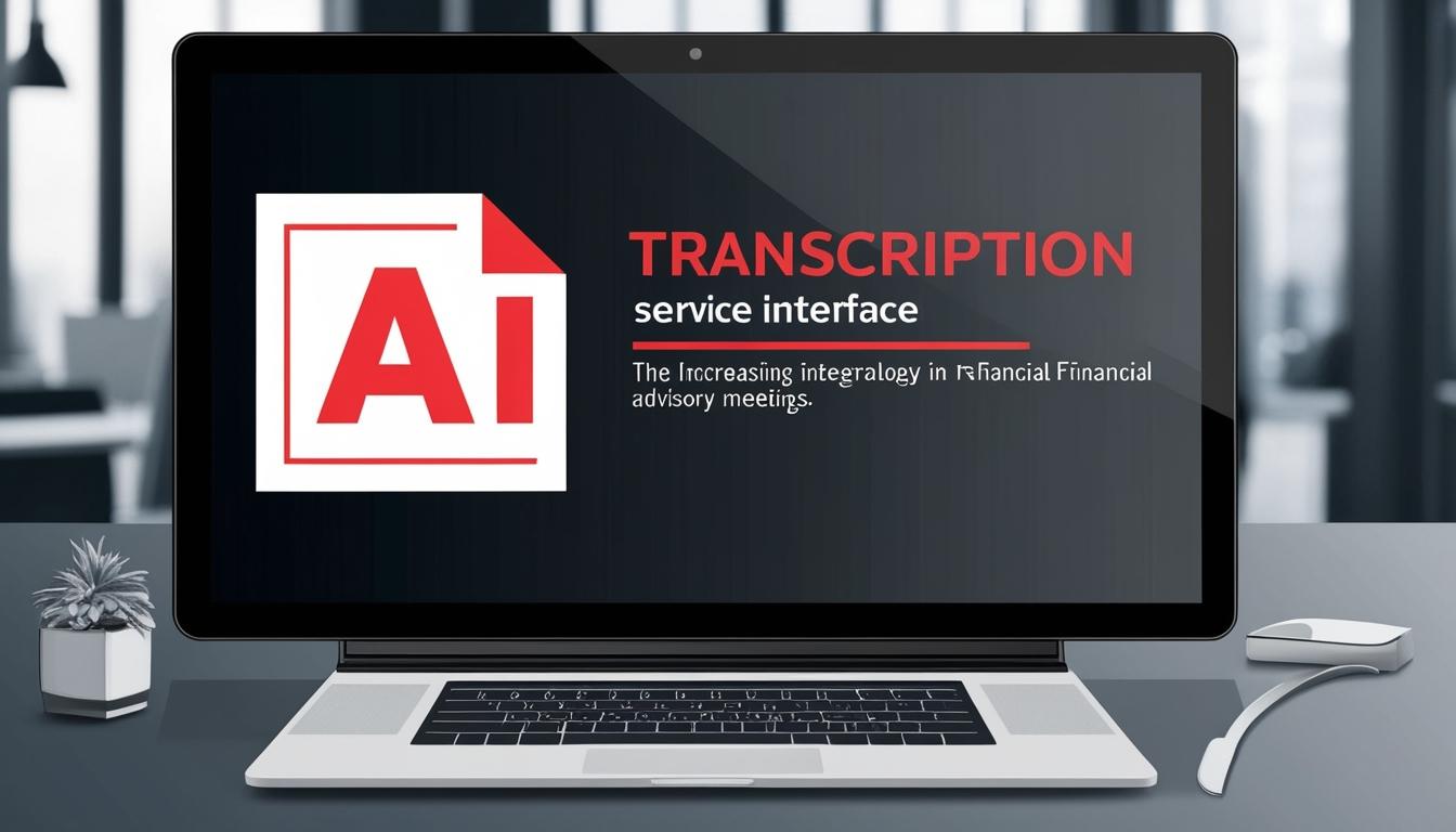 Financial advisers increasingly adopt AI transcription services