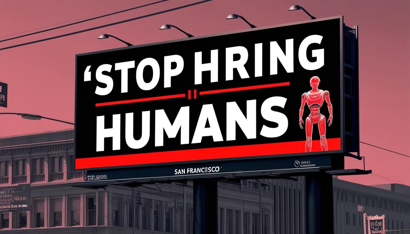 AI startup Artisan sparks debate with provocative billboard campaign