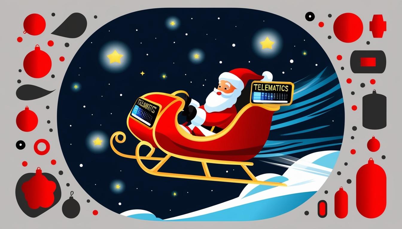 How Santa Claus is utilising telematics technology for Christmas efficiency