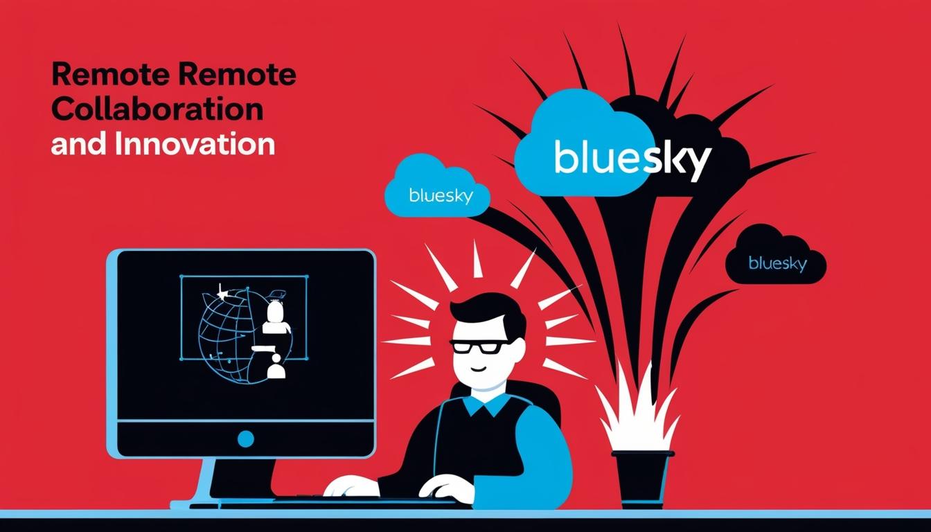 Bluesky's rapid growth highlights shift in work dynamics