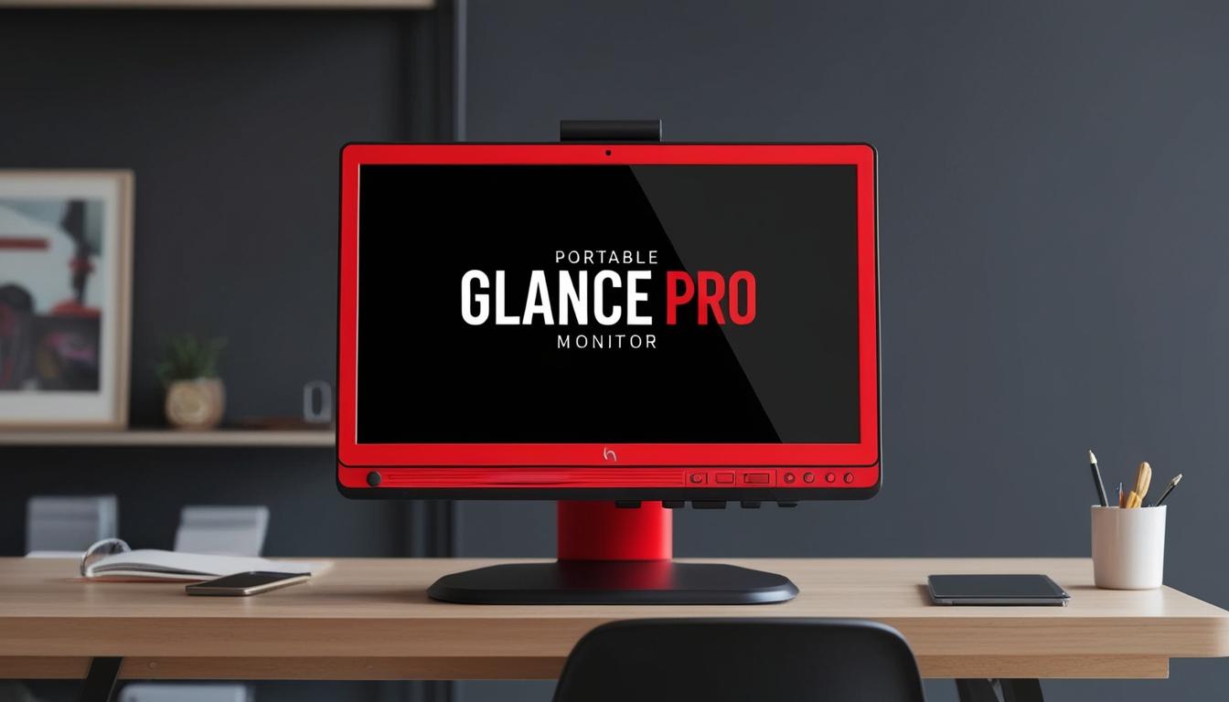 Glance Pro monitor enhances productivity in remote work environments