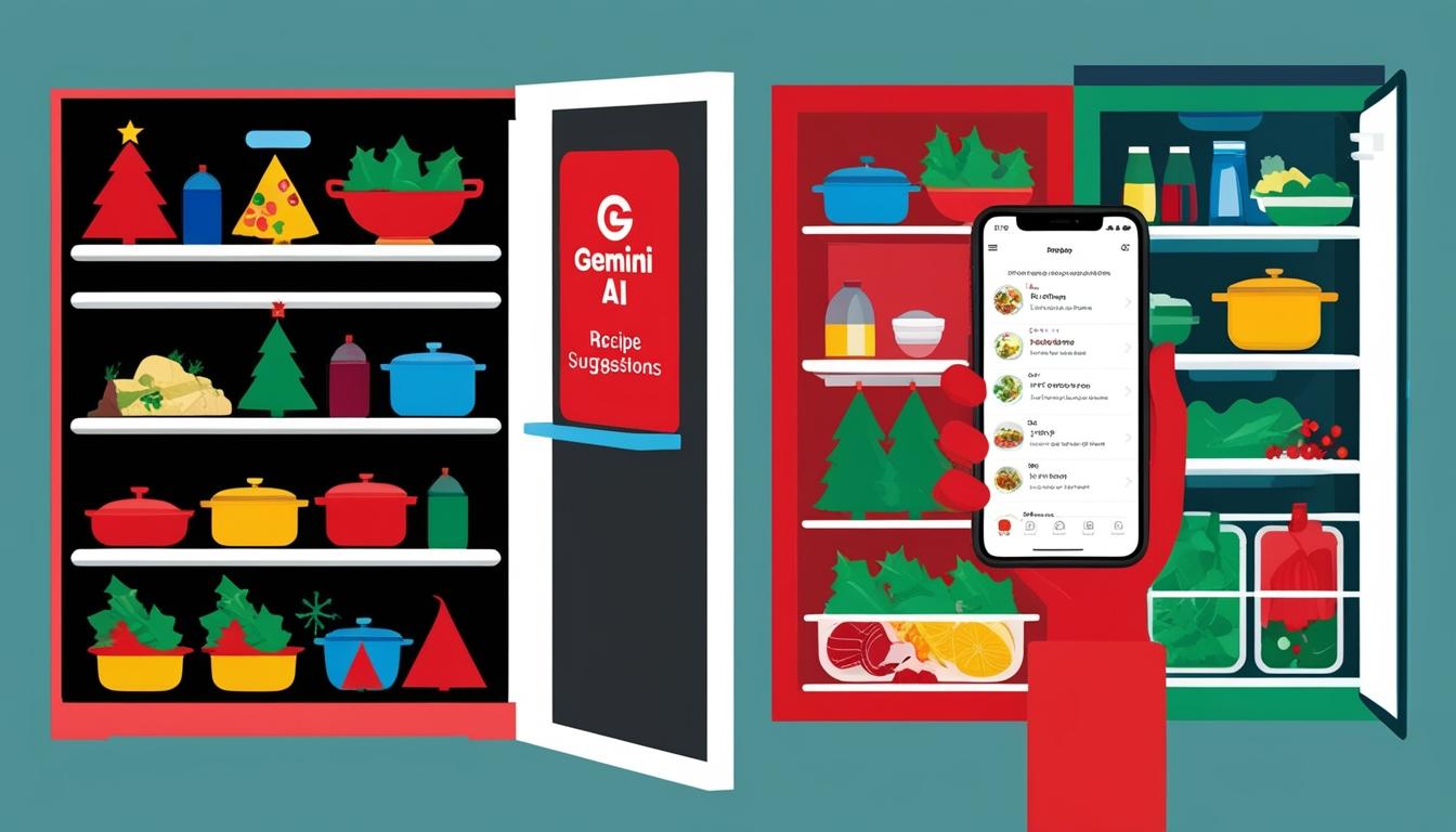 Google's Gemini AI helps tackle Christmas leftovers