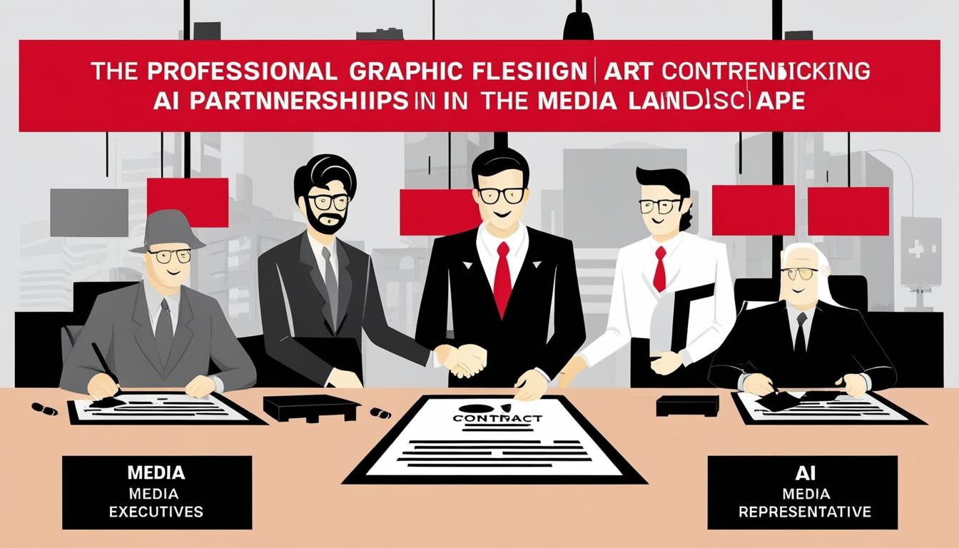 Media publishers embrace AI partnerships for content licensing
