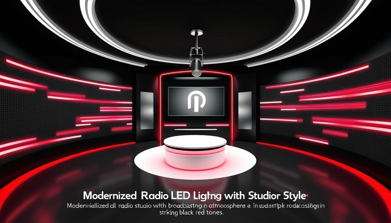 Radio stations embrace modern lighting and technology upgrades