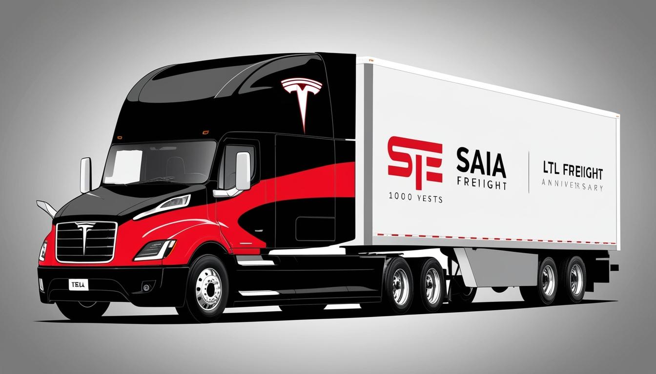 Saia LTL Freight partners with Tesla to modernise transport operations