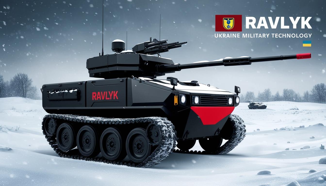 Ukraine deploys robotic vehicles for frontline operations against Russian forces