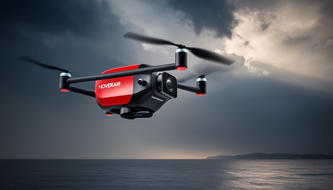 Zero Zero Robotics showcases HOVERAir X1 series of self-flying cameras at CES 2025