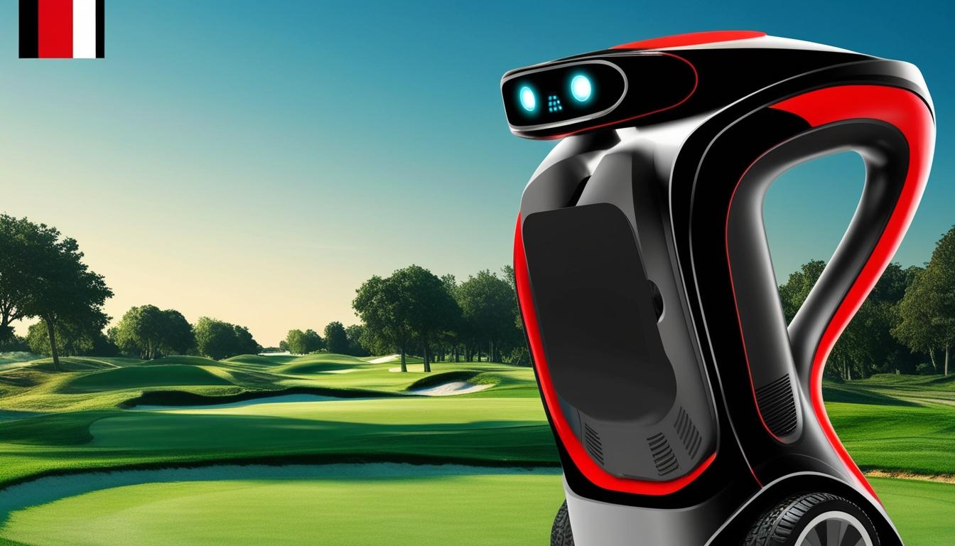 Golfing goes high-tech with AI-powered robotic caddies