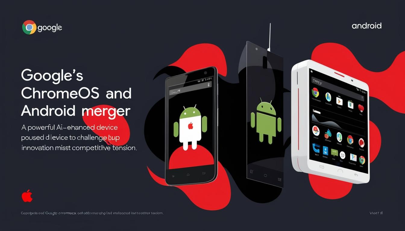 Google's potential merger of ChromeOS and Android: a strategic move to compete with Apple