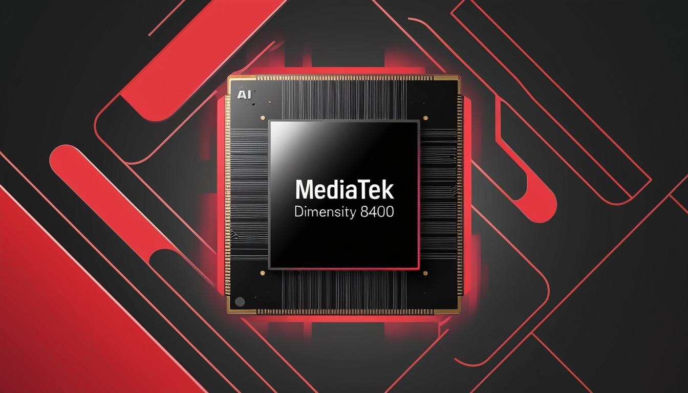 MediaTek unveils Dimensity 8400 smartphone chip with enhanced AI capabilities
