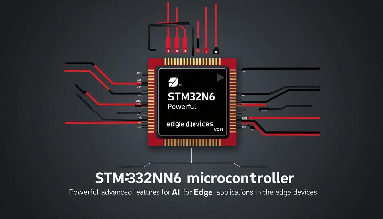 STMicroelectronics launches powerful STM32N6 microcontroller for AI integration