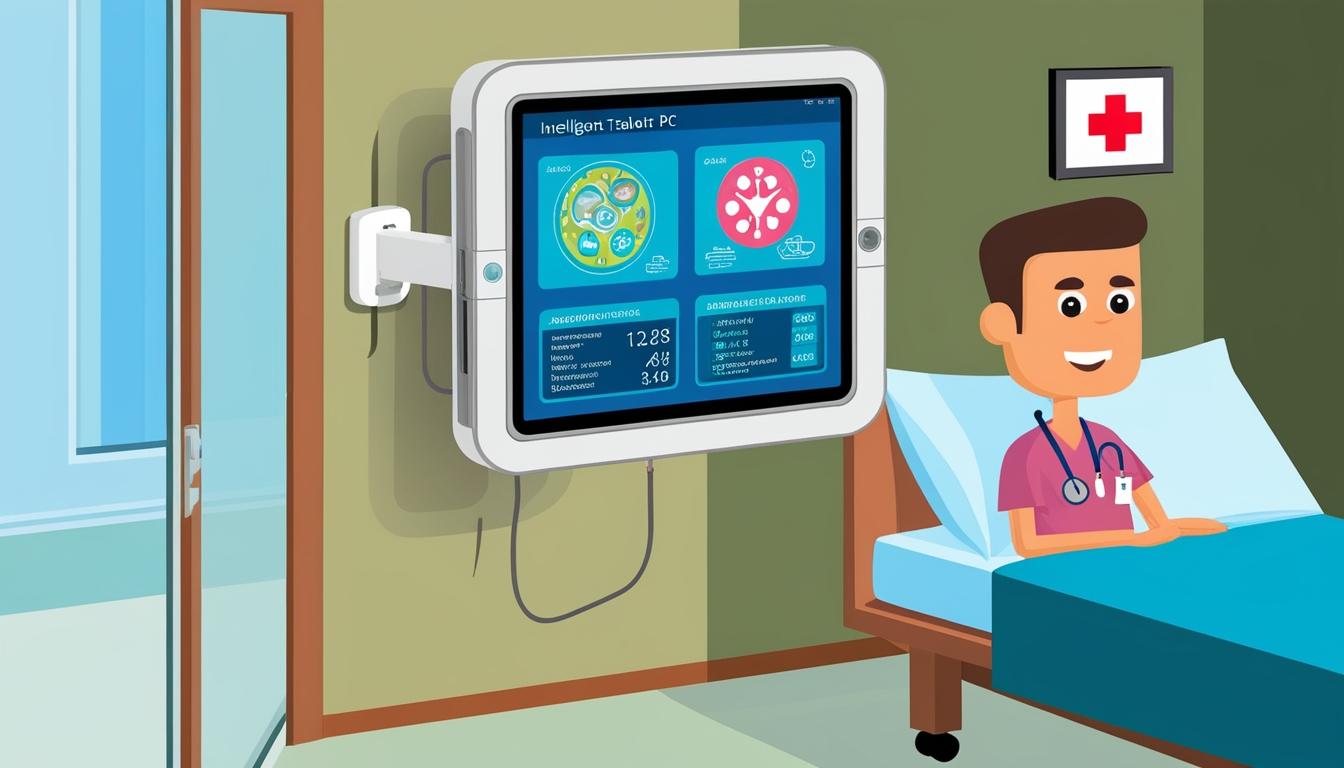 Revolutionising healthcare with intelligent digital signage tablets