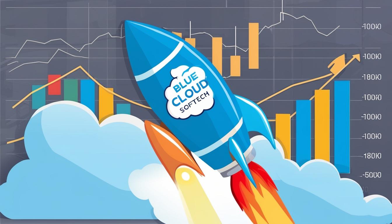 Blue Cloud Softech Solutions shares rise following stock split announcement