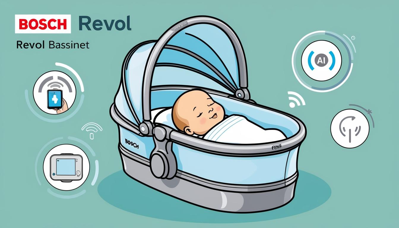 Bosch unveils AI-enabled bassinet at CES 2025
