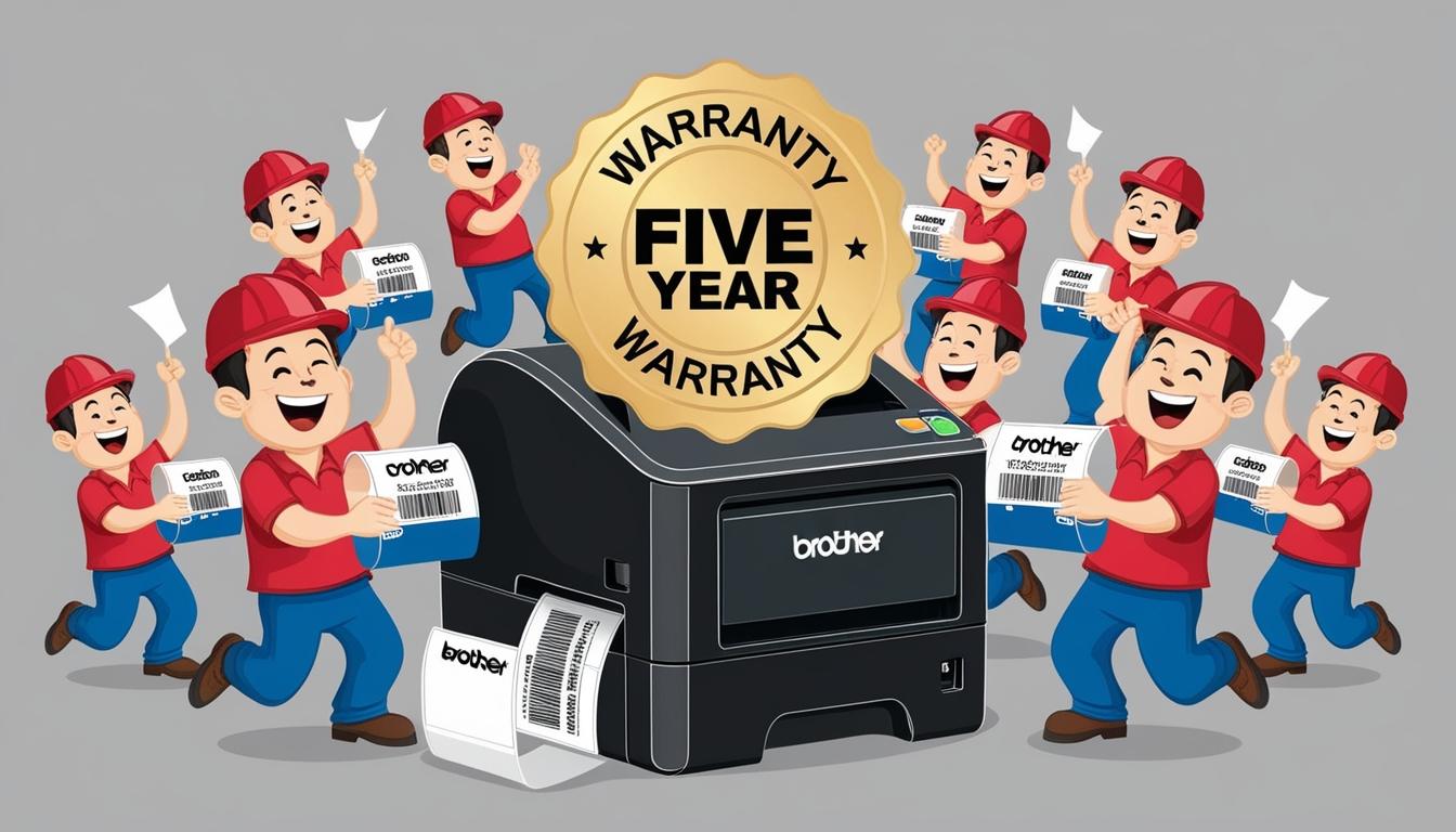 Brother UK extends warranty period for TJ industrial label printers