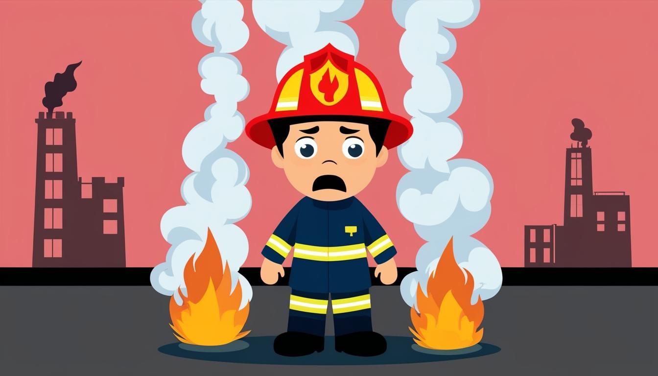 Firefighters face long-term health issues following Grenfell Tower fire