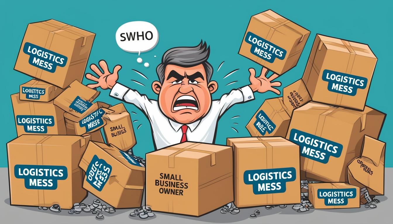 Small business owner faces turmoil after logistics firm mishap