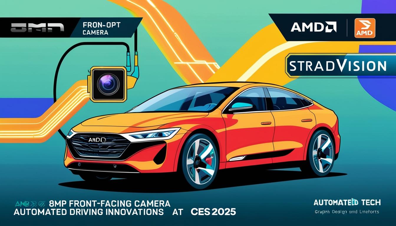 STRADVISION and AMD showcase advanced perception stack for automated driving at CES 2025