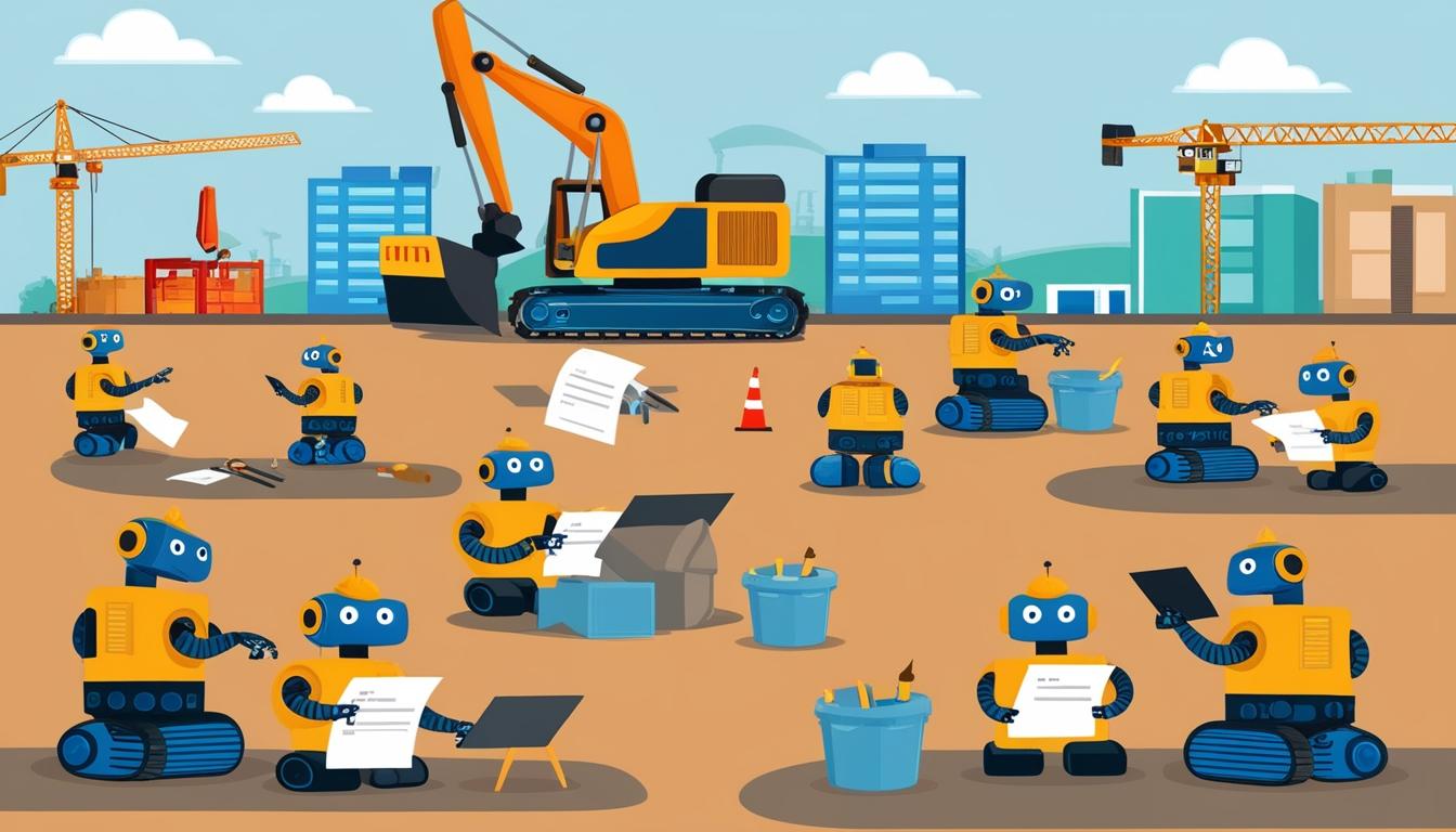 The role of AI in transforming construction project management