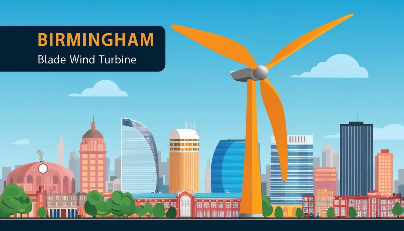 World's first urban wind turbine launched in Birmingham