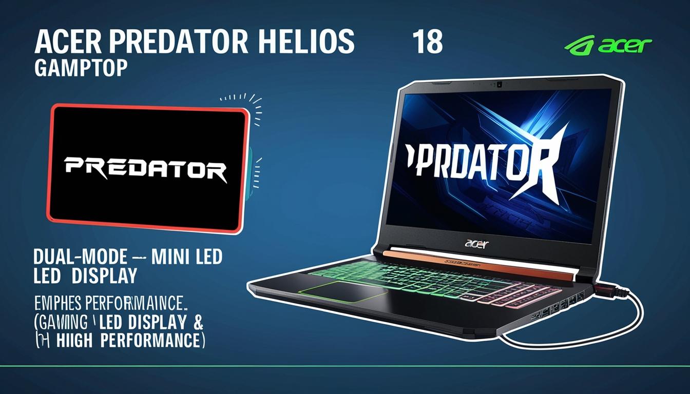 Acer reveals upgraded Predator Helios gaming laptops at CES