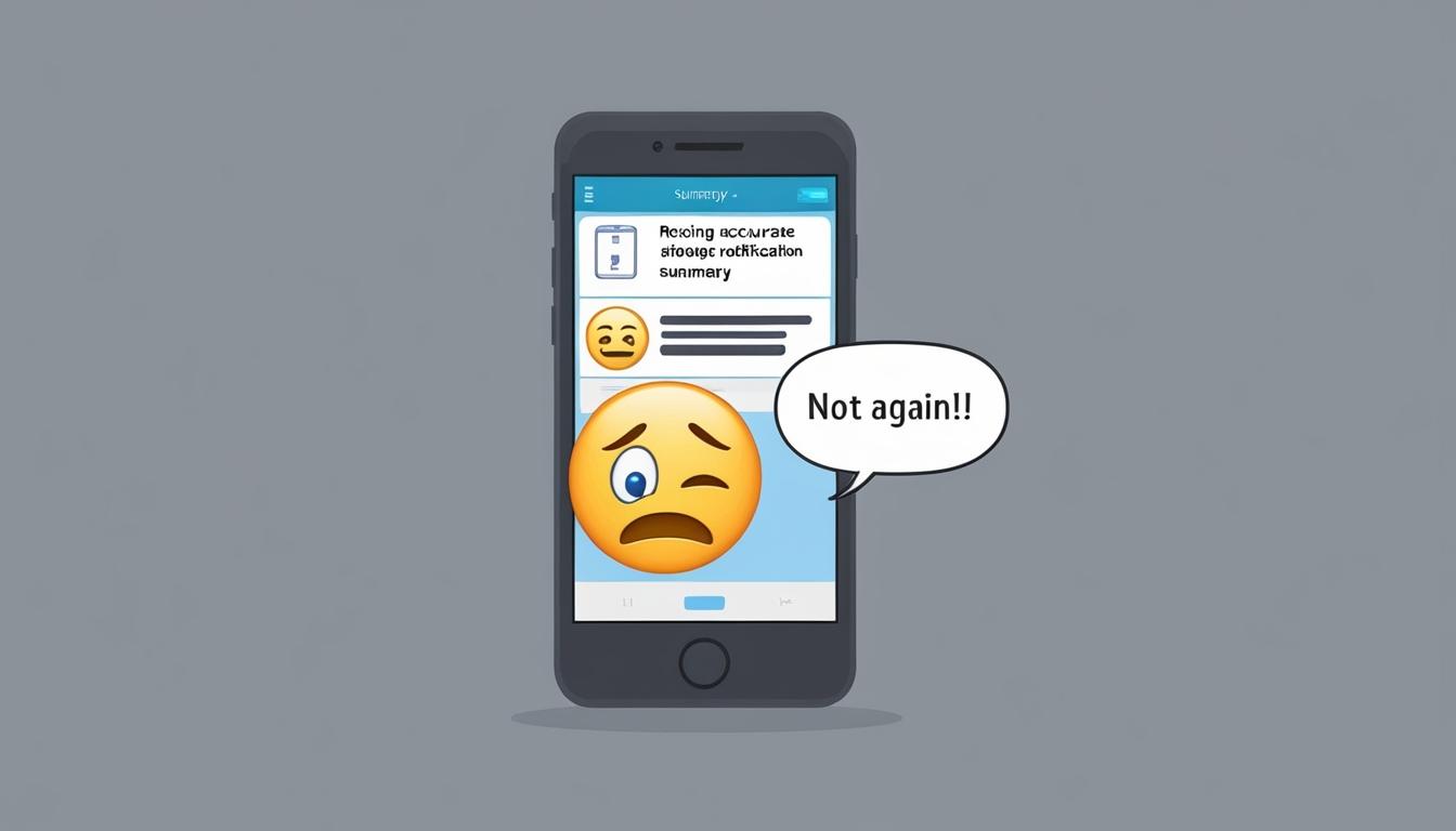 Apple to improve AI notification summaries amid criticism over inaccuracies