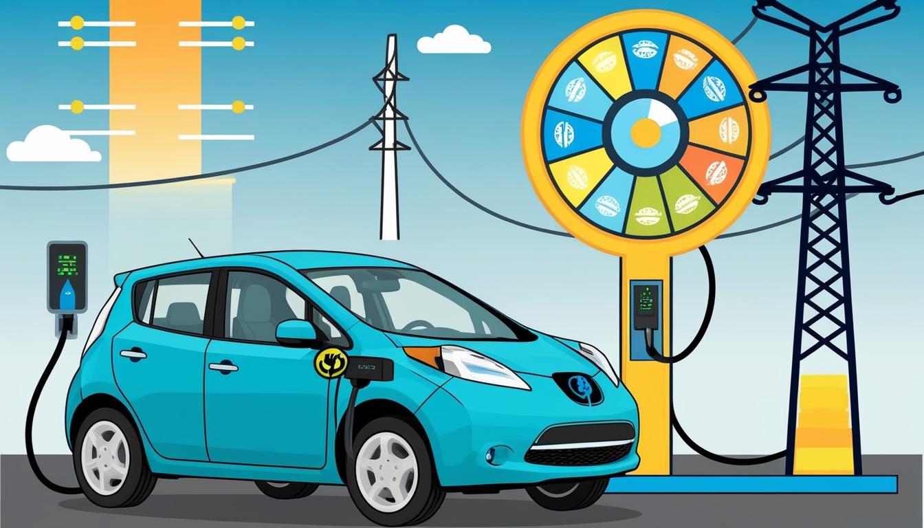 Electric vehicles as tools for grid stability