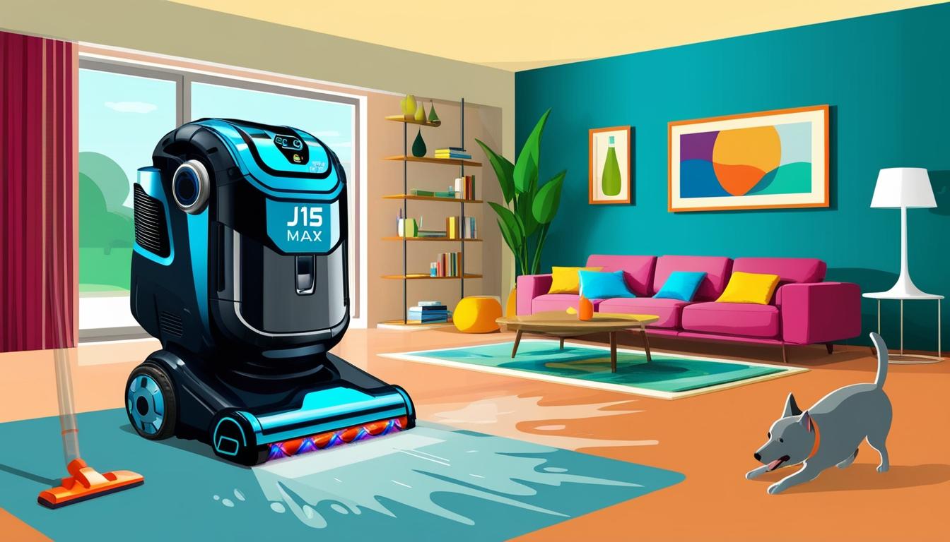 Eureka launches J15 Max Ultra robotic vacuum at CES 2025